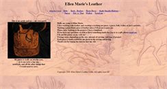 Desktop Screenshot of ellenmariesleathercraft.com